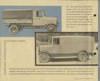 Preview: Mercedes-Benz Typ Schnellast- / Lieferwagen Prospekt 3.1929