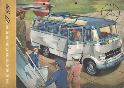 Mercedes-Benz O 319 Prospekt ca. 1955