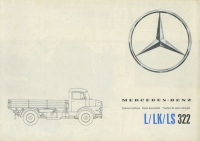 Mercedes-Benz L LK LS 322 Prospekt 1960 f