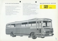 Mercedes-Benz O 322 brochure 1960