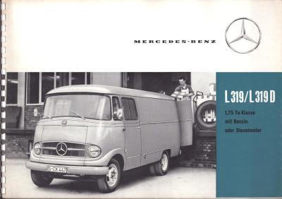 Mercedes-Benz L 319 / L 319 D Prospekt 1.1960