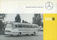 Mercedes-Benz O 321 H/HL Prospekt 9.1961