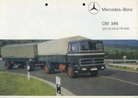 Mercedes-Benz O 346 Motor brochure 3.1965