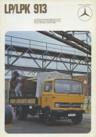 Mercedes-Benz LP LPK 913 brochure 6.1973