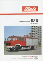 Mercedes-Benz / Metz Firebrigade brochure 2.1978