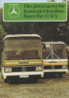 Mercedes-Benz O 303 Prospekt 9.1979