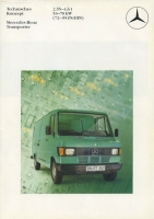 Mercedes-Benz Transporter brochure 8.1982