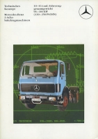 Mercedes-Benz 2-Achs Sattelzugmaschinen brochure 8.1983