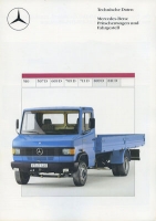 Mercedes-Benz Pritschenwagen 510-811D brochure 10.1986