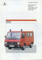 Mercedes-Benz Feuerwehrfahrzeug 100 D brochure 4.1988