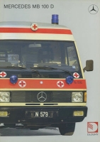 Mercedes-Benz / Dlouhy MB 100 D Ambulance brochure ca. 1988