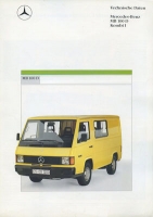 Mercedes-Benz MB 100 D Kombi 1 Prospekt  3.1988