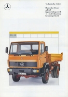 Mercedes-Benz Allradkipper 1114AK brochure 8.1988