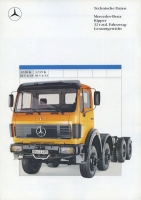 Mercedes-Benz Kipper 3228K 3235K (8x4/4) brochure 8.1988