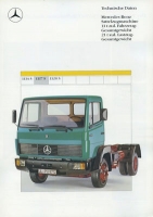 Mercedes-Benz Sattelzugmaschinen 1114S 1117S 1120S brochure 8.1988