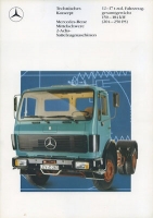 Mercedes-Benz Mittelschwere 2-Achs Sattelzugmaschinen brochure 8.1988