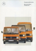 Mercedes-Benz Transporter Programm 8.1989