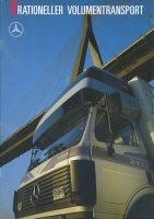 Mercedes-Benz Volumentransport 1733L 2433L Prospekt 12.1990