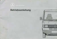 Mercedes-Benz 208 308 408 D, 210 310 410 / D Bedienungsanleitung 2.1992