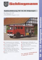 Mercedes-Benz / Schlingmann Firebrigade brochure 1990s