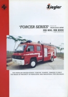 Mercedes-Benz / Ziegler Firebrigade brochure 1990s