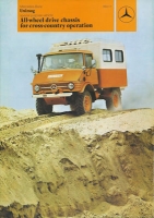 Mercedes-Benz Unimog Cross Country Prospekt 6.1978 e