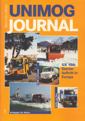 Mercedes-Benz Unimog Journal 1997 Heft 1