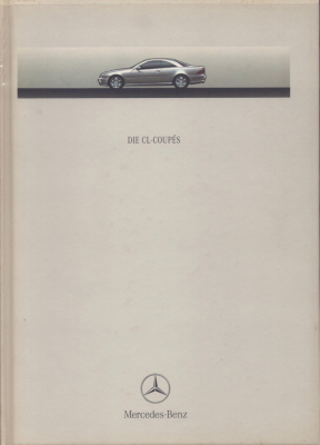 Mercedes-Benz CL-Coupes Prospekt 8.1999