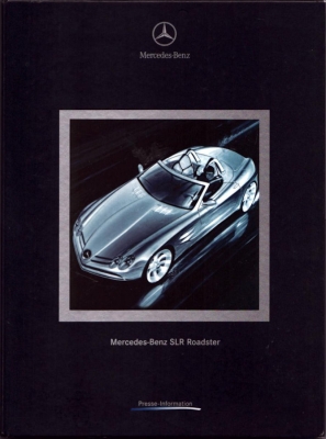 Mercedes-Benz Vision SLR Roadster Pressemappe 9.1999