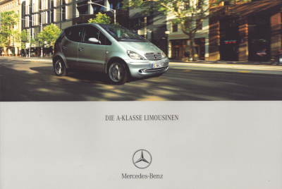 Mercedes-Benz A-Klasse Prospekt 1.2001