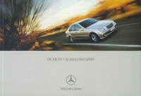 Mercedes-Benz C-Klasse Limousinen brochure 1.2001