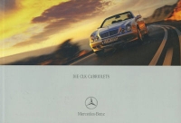 Mercedes-Benz CLK Cabriolet brochure 1.2001