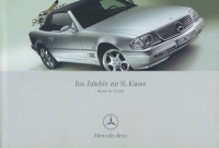 Mercedes-Benz SL equipment brochure until 10.2001