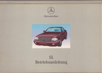 Mercedes-Benz SL R 129 Bedienungsanleitung 8.2000