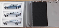 Preview: Mercedes-Benz E Klasse Farben und Polster Musterordner 1.2002