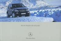 Mercedes-Benz M-Klasse brochure 8.2001