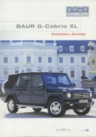 Mercedes-Benz / Baur G-Cabrio XL brochure ca. 2002