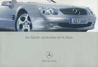 Mercedes-Benz SL equipment brochure 8.2001