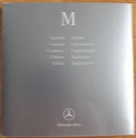 Mercedes-Benz M Farben und Polster Musterordner 2001-2004
