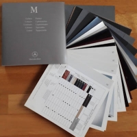 Preview: Mercedes-Benz M Farben und Polster Musterordner 2001-2004