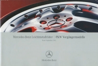 Mercedes-Benz alloy wheels program 9.2005