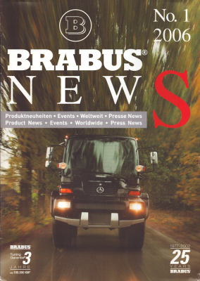 Mercedes-Benz Smart Brabus News Prospekt 1.2006