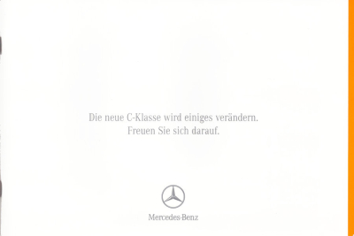 Mercedes-Benz C-Klasse Prospekt 1.2007