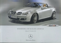 Mercedes-Benz SLK Edition 10 Prospekt 11.2006