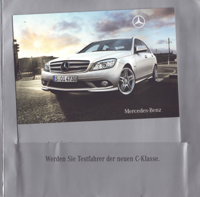 Preview: Mercedes-Benz C-Klasse Prospekt 4.2008