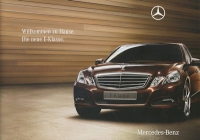 Preview: Mercedes-Benz E-Klasse Limousinen Prospekt-Mappe 11.2008