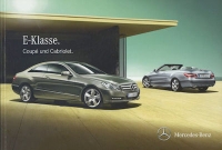 Mercedes-Benz E-Klasse Coupé + Cabriolet brochure 4.2012