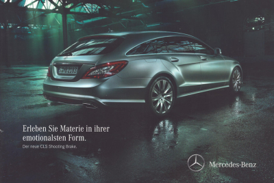 Mercedes-Benz CLS-Klasse Shooting Brake Prospekt 7.2012