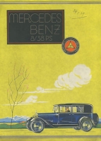 Mercedes-Benz 8/38 HP brochure 6.1927