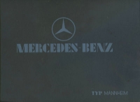 Mercedes-Benz Typ Mannheim 3,7 Liter Prospekt 1.1933